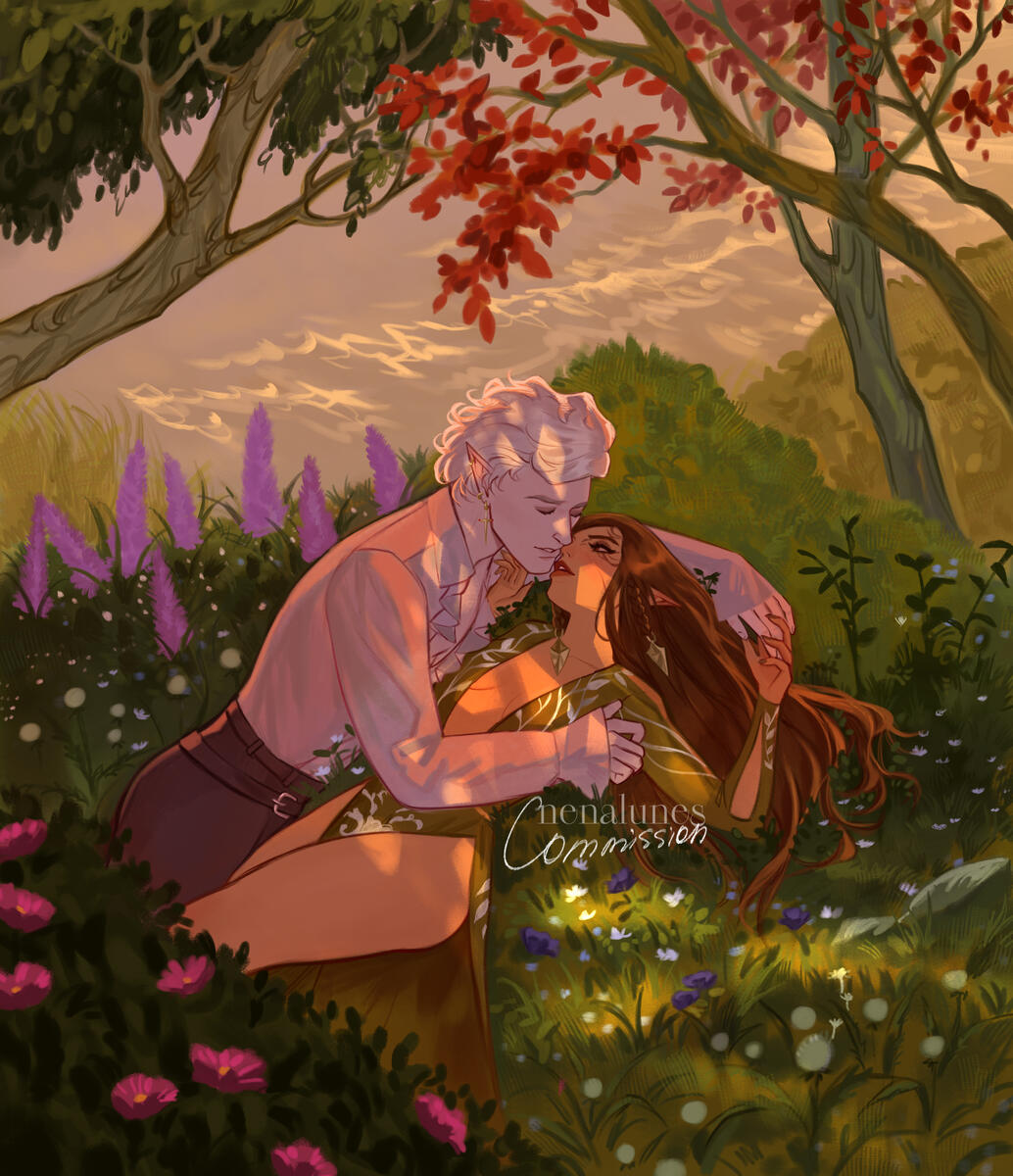 Astarion x Thalia, by Nenalunes